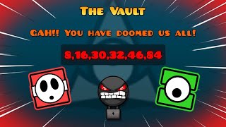 Every Code In THE VAULT (Geometry Dash 2.1)