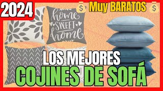🛋️ Los 7 mejores COJINES DE SOFÁ BARATOS de Amazon 🛋️ || 2024 || Mejor CALIDAD y PRECIO || De Tela