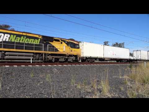 New 6041 and 6026 / 6012 lead Aurizon 2MB7 - 2/5/17