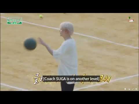 SUGA Playing Basketball at BTS IN THE SOOP Season 2