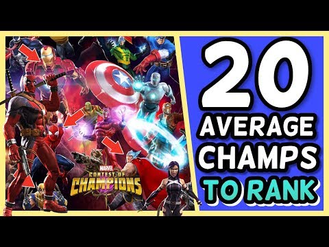20 Best Average Champions That Are Worth Ranking Up | Guide | Marvel Contest of Champions