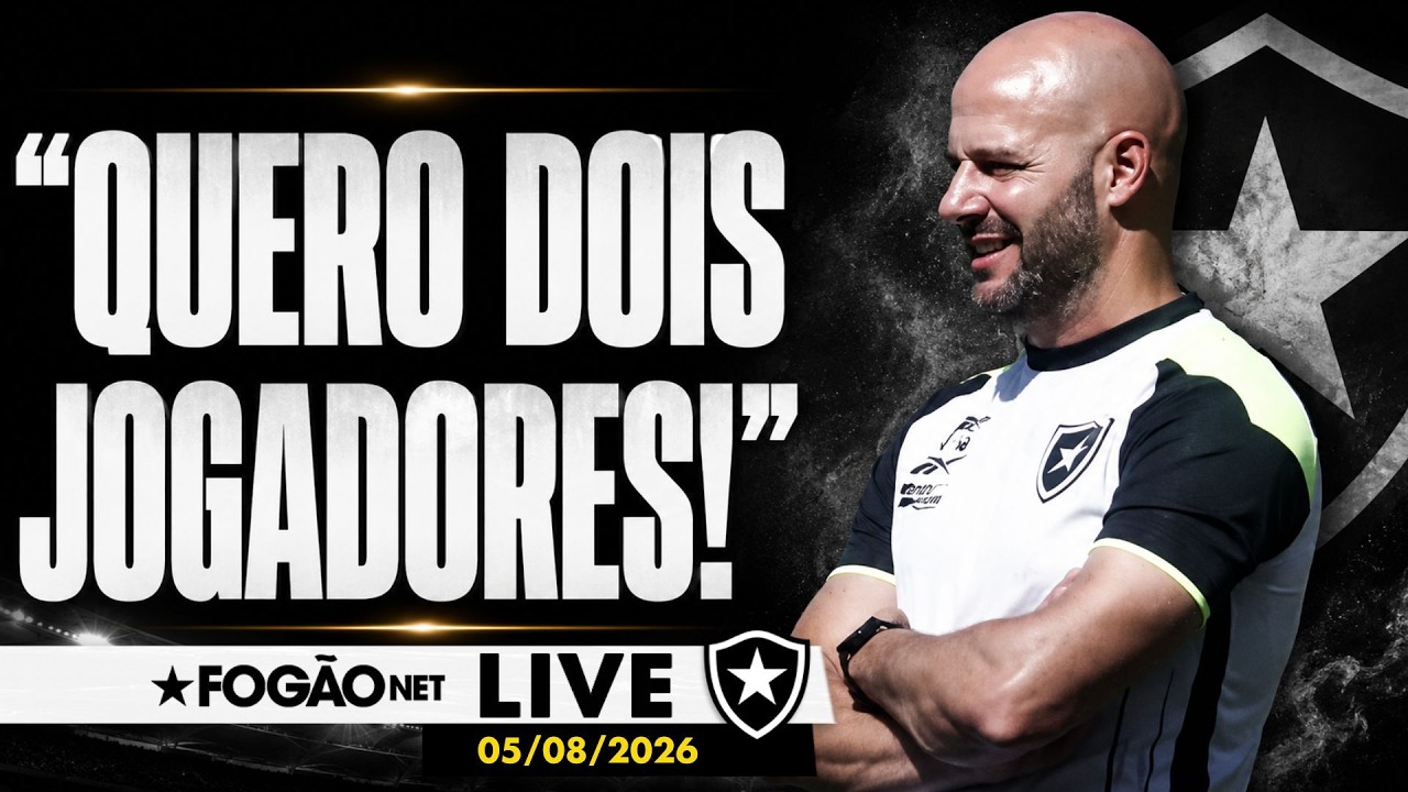 LIVE | Franclim Carvalho almeja dois reforços; Botafogo deve rejeitar proposta por Danilo