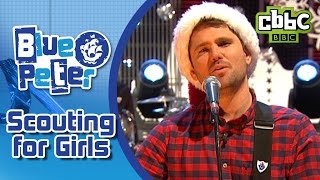 Scouting for Girls perform Christmas in the Air (Tonight) on Blue Peter - CBBC