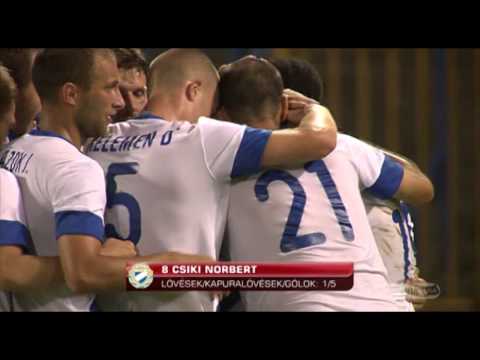 Csiki Norbert gólja az MTK-Újpest mérkőzésen