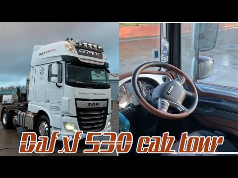 DAF XF530 Cab Tour (Brown/black leather)