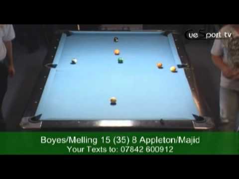Darren Appleton/Imran Majid v Karl Boyes/Chris Melling - 10-Ball - 5 of 15