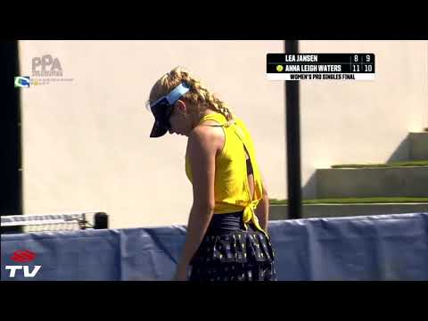 The Long Rally Pickleball Highlight - Orange County Cup Women's Singles Gold Medal Match