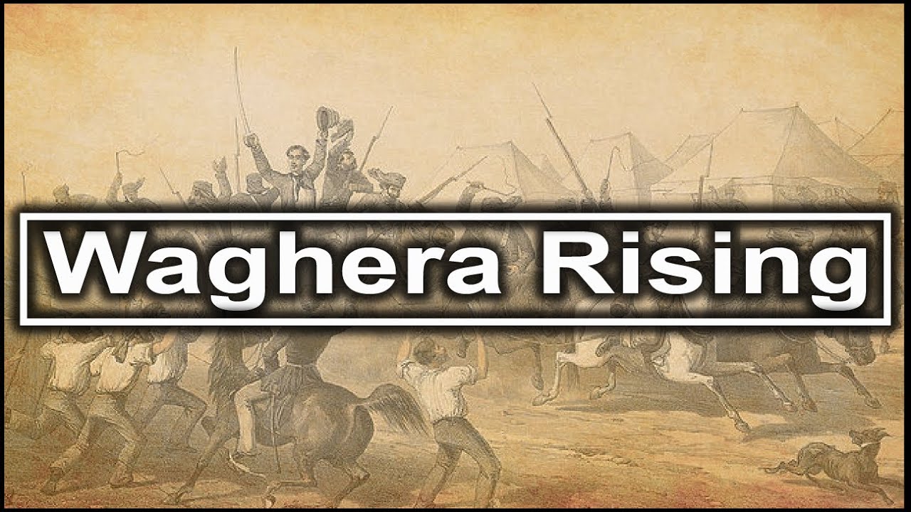 Video player covering history of Waghera Rebellion