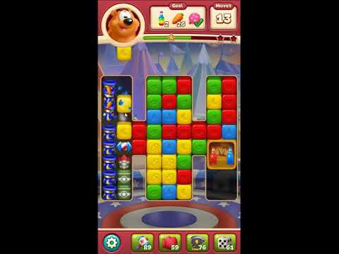 Toon Blast Level 3177 - NO BOOSTERS 🐻🐺🐱 | SKILLGAMING ✔️