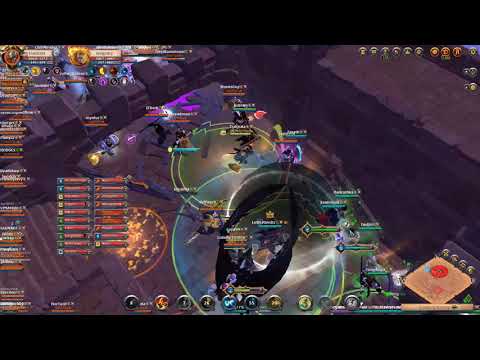 Elevate vs SUN ZvZ Castle fight Hand of Justice PoV | Albion Online | ZvZ | Tank | PvP -Trakhala