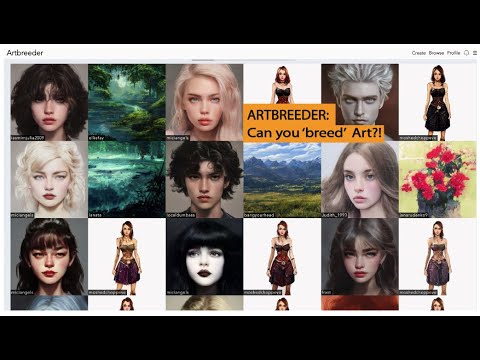 AI Art: Artbreeder - A Goldmine for Concept Artists!  #Artbreeder #ConceptArt #Art #AI