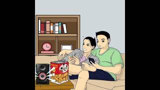 Download lagu Story Wa Animasi Dangdut Koplo Terbaru Sntuy di Rumah mp3