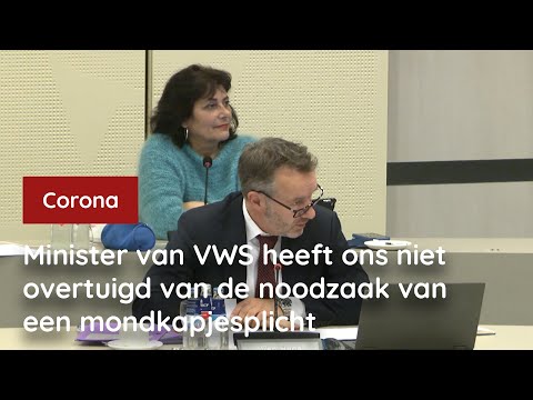 Minister van VWS heeft ons niet overtuigd van de noodzaak van een mondkapjesplicht | 24-11-2020