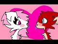 Mangle And Foxy Kiss