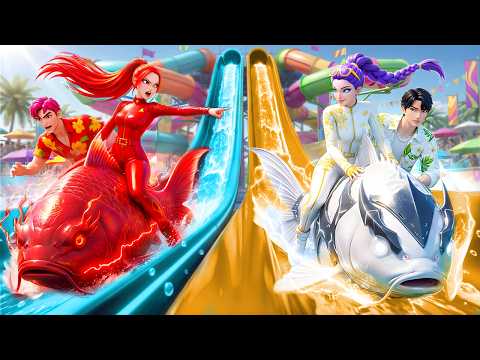Ruby Family VS Silver Family: RUMI Gets The Magic KOI CARP Racing Championship - KPOP Demon Hunters