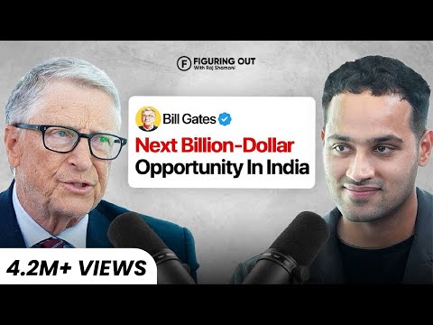 Bill Gates on India, Billion-Dollar Business Opportunities, PM Modi & Children | FO335 Raj Shamani