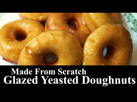 Delicious From Scratch Glazed Yeasted Doughnuts | DOUGHNUT RECIPE | The Southern Mountain Kitchen