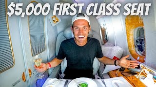 I PAID $90 FOR THIS FIRST CLASS SUITE (Emirates First Class Experience) - YouTube
