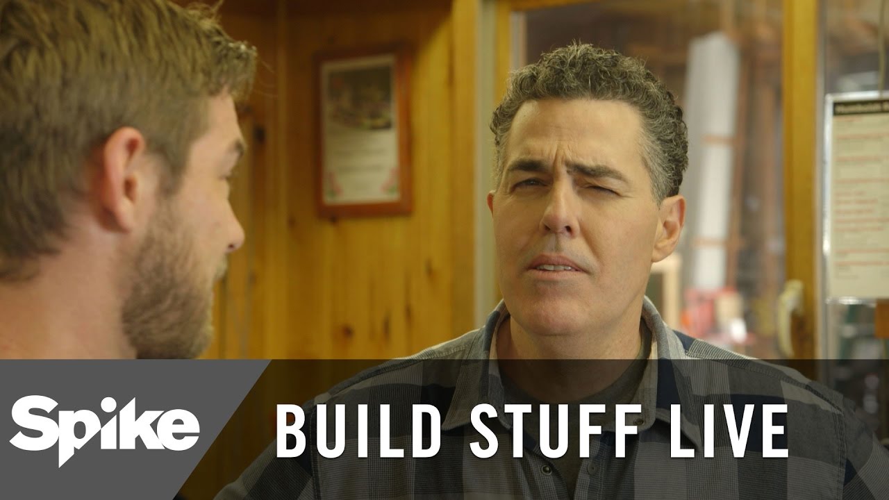 Adam Carolla Visits a Hardware Store | Build Stuff Live