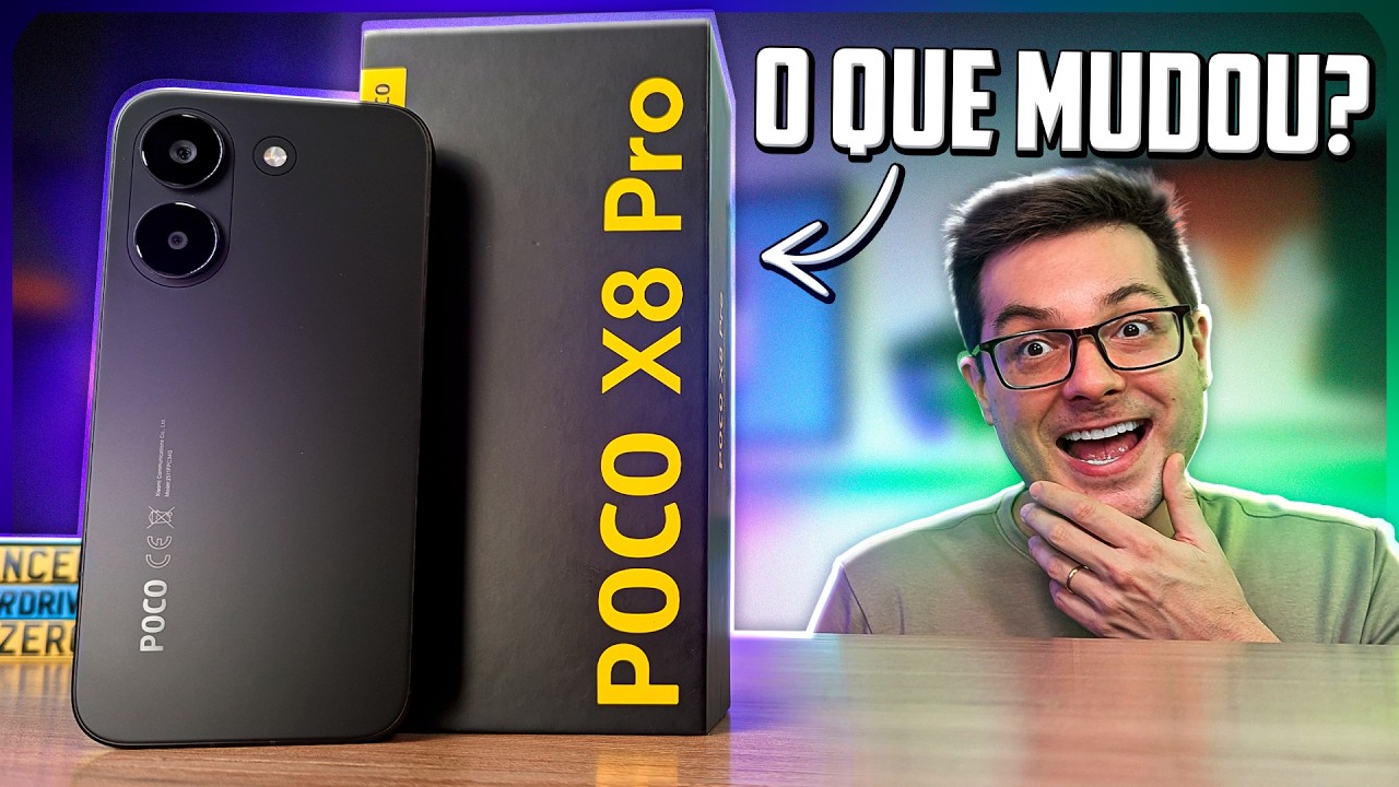 O POCO X8 Pro mudou MAIS do que eu esperava!