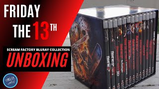Unboxing Scream Factory Friday the 13th Blu-ray Collection!