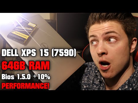 64GB RAM im Dell XPS 15 7590 Bios 1.5.0 bis zu 10% mehr Leistung! #UPDATE