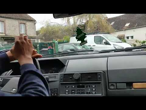 test-5  daytime driving in a Citroen xm in the french countryside