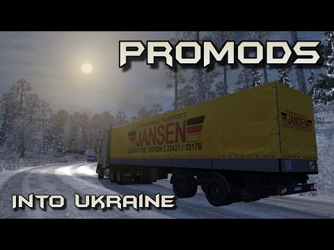 Euro Truck Simulator 2 - Into Ukraine with ProMods - Timelapse #26