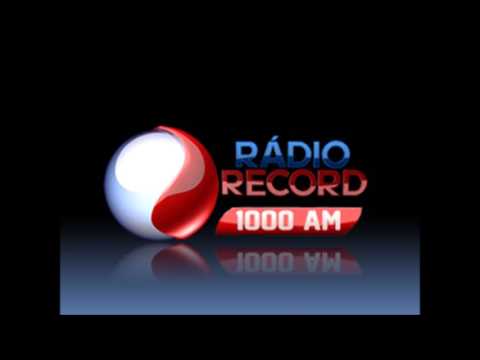 Prefixo - Rádio Record - AM 1000 kHz - São Paulo/SP