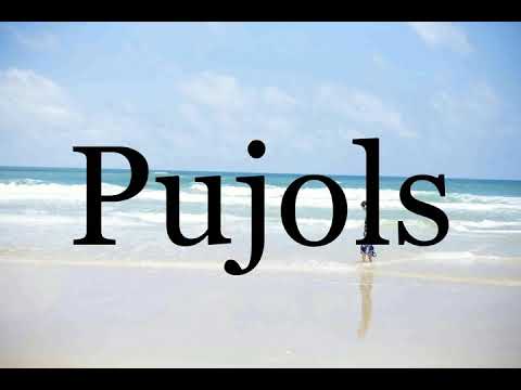 How To Pronounce Pujols🌈🌈🌈🌈🌈🌈Pronunciation Of Pujols