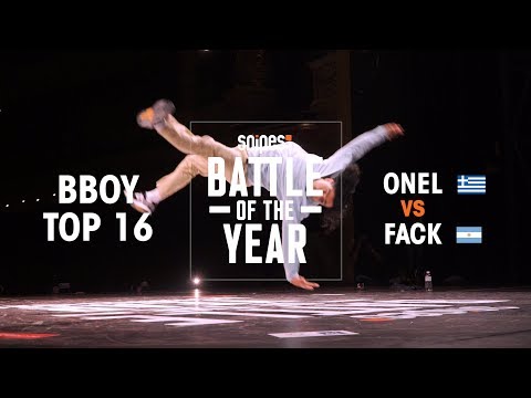 Onel (GRC) vs Fack (ARG) | BOTY 2018 1V1 BBOY TOP 16