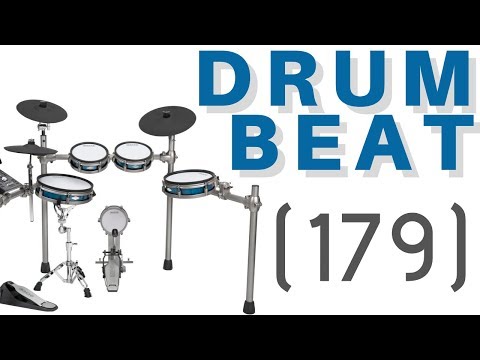Funk Beat with tambourine (Drum Beat 179) For Songwriting & Playing Along #GKocisDrums drum loop