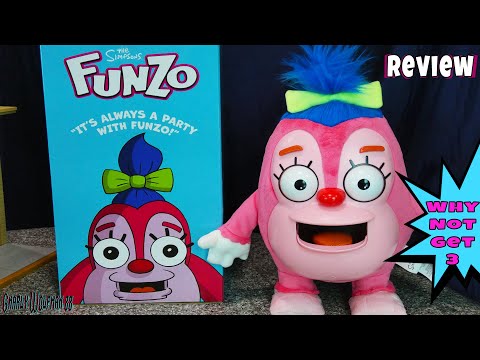 FUNZO from JAKKS Pacific The Simpsons is Here! Why Not Get 3? Unboxing & Review