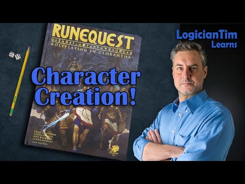 RuneQuest RPG - Character Creation!