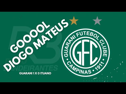🔴 GOOOOL GUARANI | GUARANI 1 X 0 ITUANO