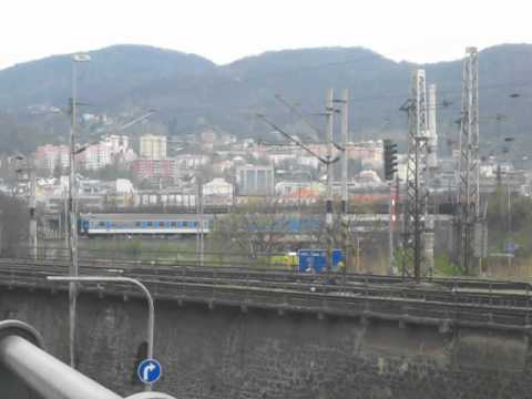 Odjezd vlaku R 783 z Ústí nad Labem hl.n.