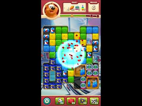 Toon Blast Level 6322 - NO BOOSTERS 🐻🐺🐱 | SKILLGAMING ✔️