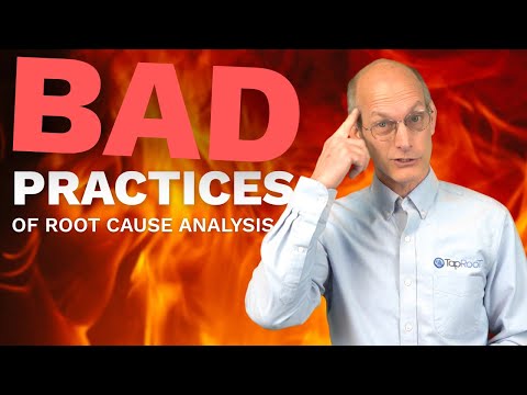 Six Bad Practices of Root Cause Analysis