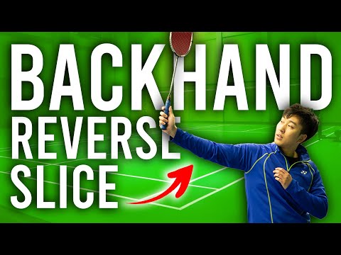 Backhand Reverse Slice Trick Shot