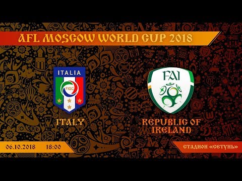 AFL18. World Cup. 1/8. Italy - Republic of Ireland