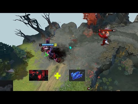 Shadow Fiend new Aghanim's Shard - Dota2 patch 7.30c #Shorts