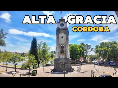 【4K】ALTA GRACIA - CÓRDOBA Walking Tour | Historia, Cultura y Tradición