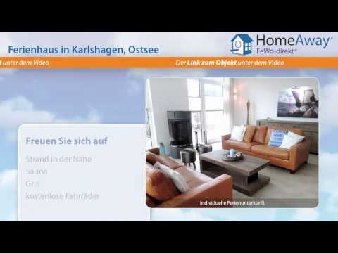 Usedom: 5 Sterne Luxus Ferienhaus ca. 4 Gehminuten zum Meer, bis zu 8 - FeWo-direkt.de Video
