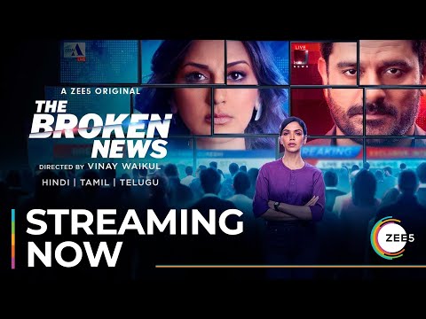 The Broken News | Official Trailer 2 | Sonali B | Jaideep A | A ZEE5 Original | Streaming Now | ZEE5 thumbnail