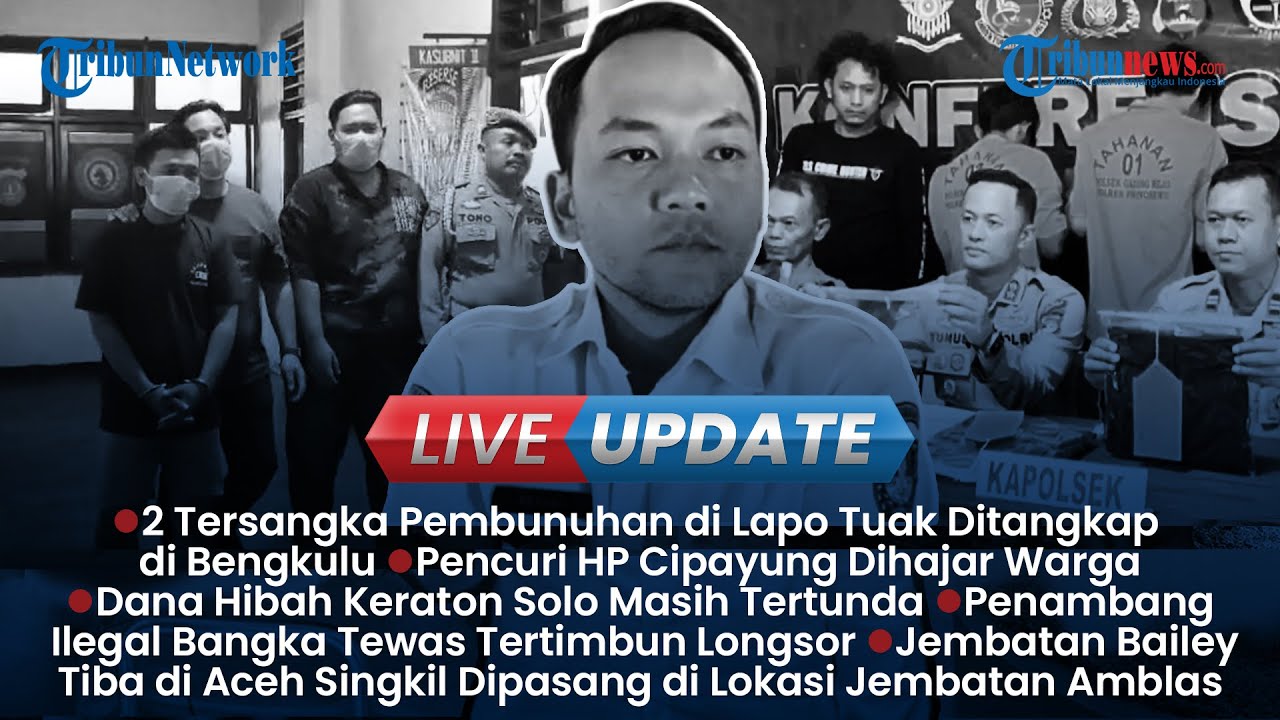 LIVE UPDATE SORE: Imbas Dualisme Dana Hibah Keraton Solo Tertunda, Maling HP Bonyok Dihajar Warga