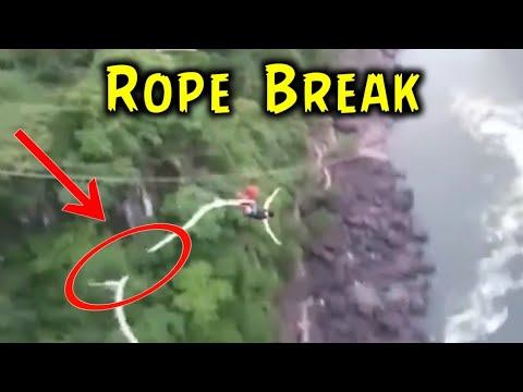 "Rope Breaks" bungee jumping accident | sports | adventure sports - shockwave