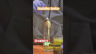 Floatation Device: Strawberry, Kiwi, Pineapple! #icecream  #drinks #tiktok  #youtube #comment #like