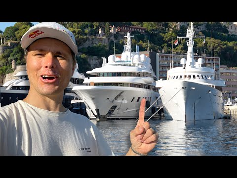 WE FOUND CAPTAIN LEES MEGA YACHT IN MONACO | VLOG 15