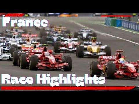 F1 2007 French Grand Prix Extended Highlights (Round 8)