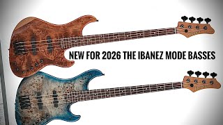 Video thumbnail for The Ibanez Mode Bass Series new for 2026 by Remy Hansen